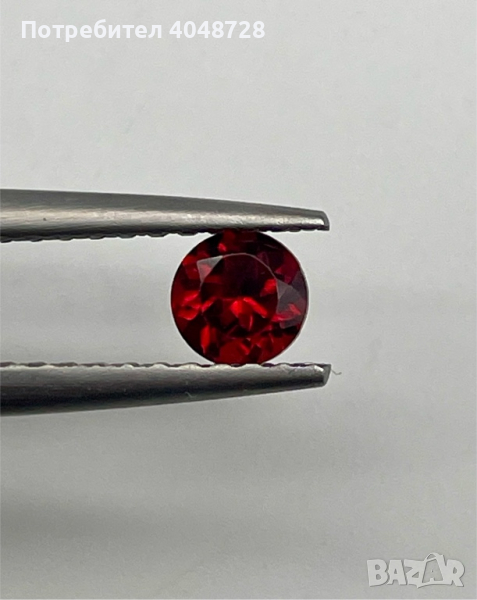 Естествен Гранат 0.65ct. - Бразилия, снимка 1