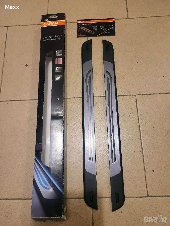 продавам универсални светещи прагове за кола, снимка 1