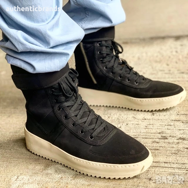 Fear of god military sneakers Made in Italy High top 42, снимка 1