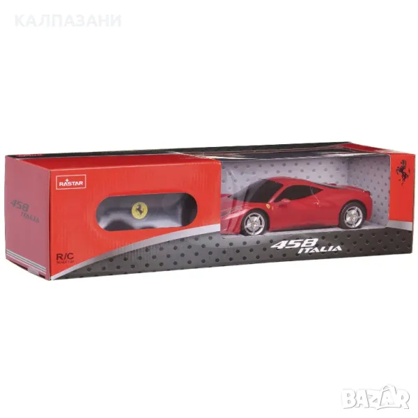 Кола с дистанционно RASTAR Ferrari 458 Italia R/C 1:24 46600, снимка 1