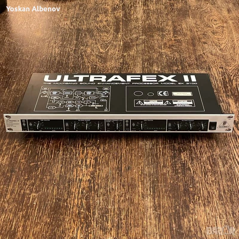 Behringer Ultrafex II EX3100 2-канален

многоканален процесор за подобряване на звука, снимка 1