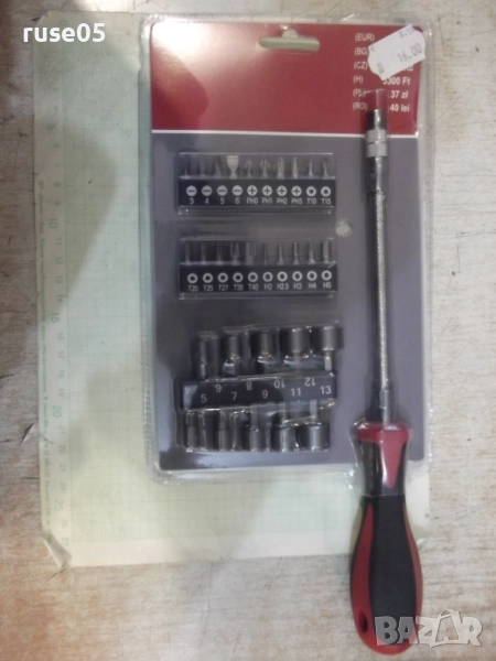 Отвертка гъвкава и комплект битове 31 части нови, снимка 1