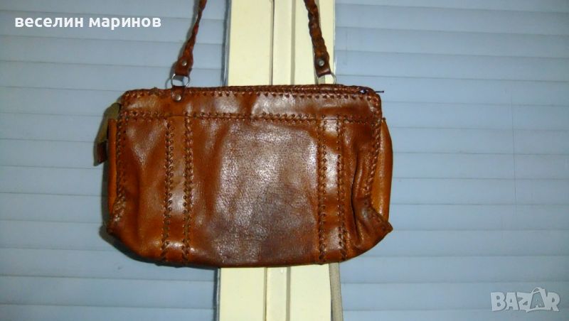 Продавам  бутикова дамска чанта от естествена кожа, снимка 1