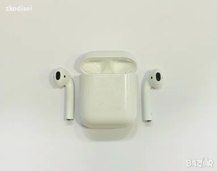 Bluetooth слушалки APPLE - AIRPODS 2 GEN A1602, снимка 1