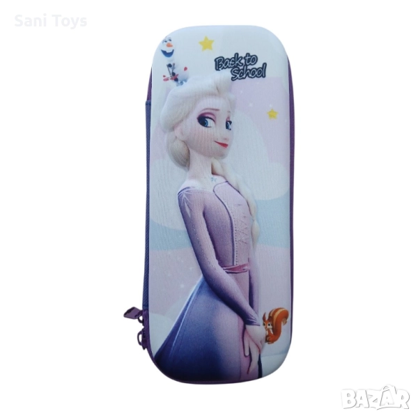 Ученически несесер с 1 цип - 3D, снимка 1