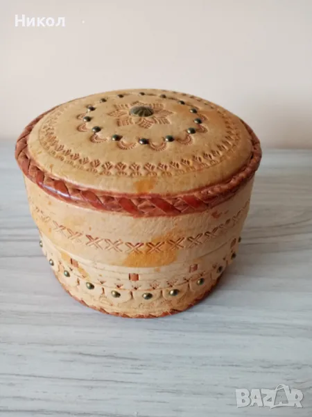 Бижутерка естествена кожа, снимка 1