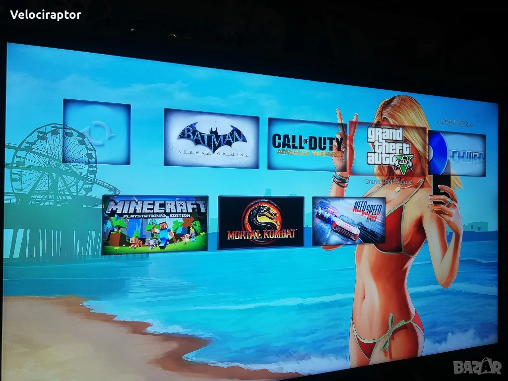 Хакнат плейстейшън слим Ps3 slim 320GB, снимка 1