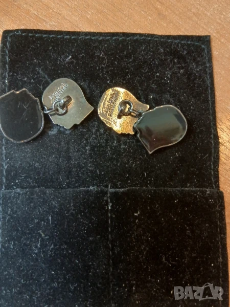 Jean Paul Gaultier ръкавели в черно , снимка 1