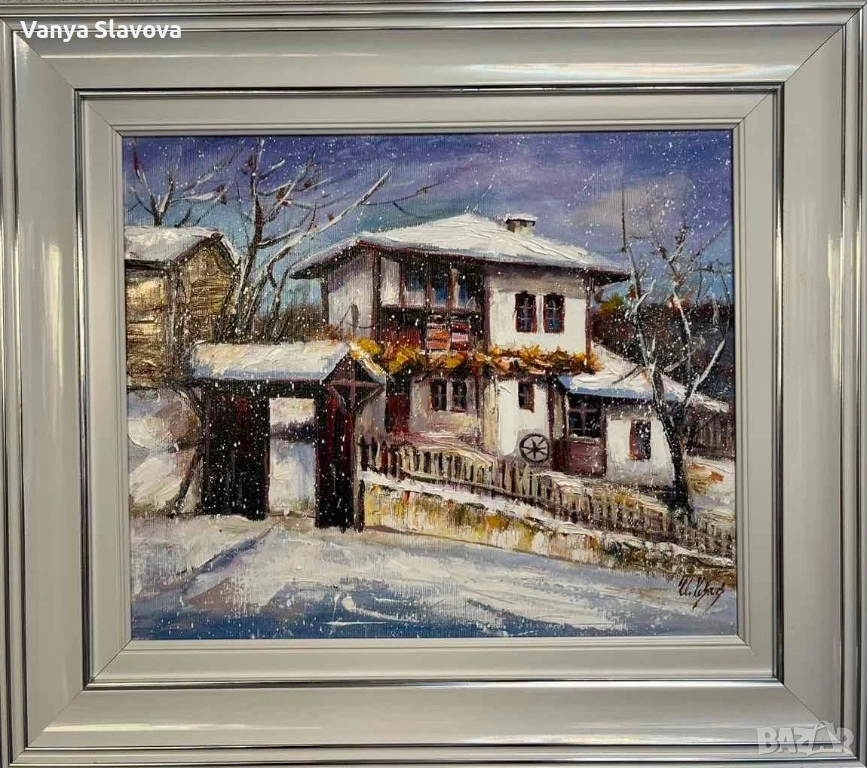 Зимна нощ в Боженци, снимка 1