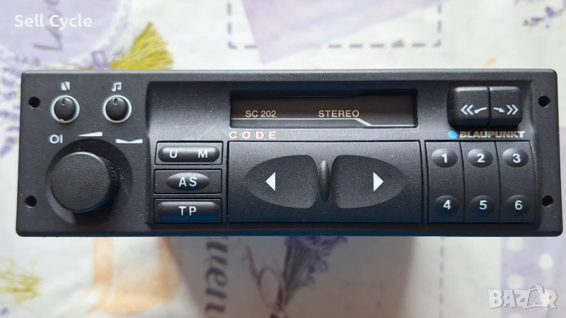 ✅РАДИО ЗА КОЛА BLAUPUNKT SC 202 (2)❗, снимка 1