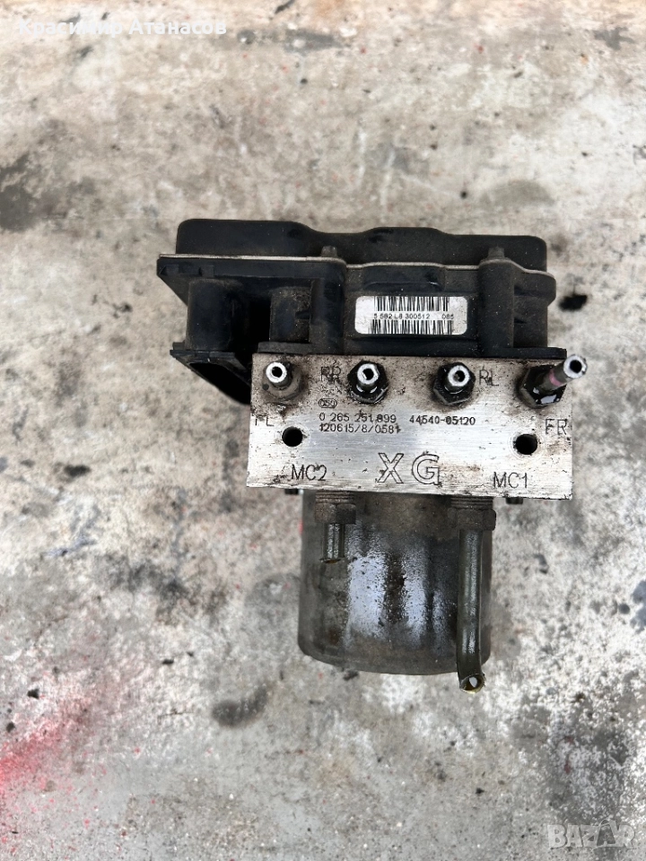 0265251999. ABS помпа за Тойота Авенсис T27.седан. Комби. 44540-05120, снимка 1
