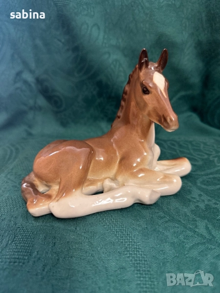 Статуетка „Конче“ (Жеребенок). ЛФЗ Ломоносов, снимка 1