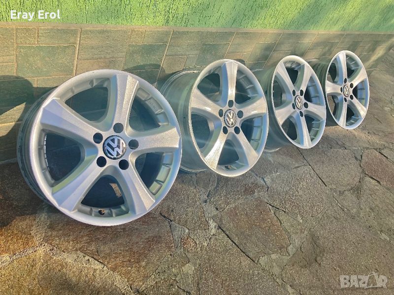 16 джанти 5х112 VW Golf Jetta Touran Caddy Tiguan Sharan Passat 5x112 Тоуран Голф Кади Пасат, снимка 1