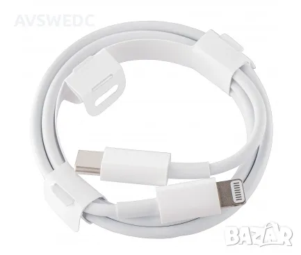 Кабел Apple MM0A3ZM/A Lightning - USB-C 1 метър, снимка 1