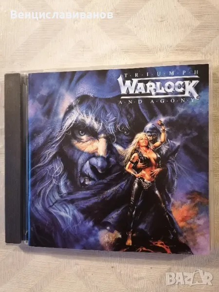 WARLOCK - TRIUMF AND AGONY / CD ORIGINAL , снимка 1
