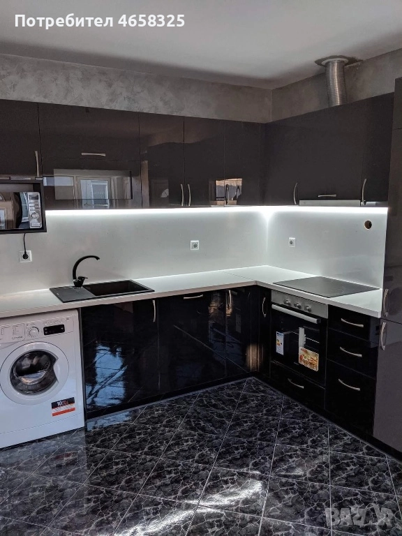 Кухня нова 3м,кухненско обзавеждана MDF,+уреди, снимка 1