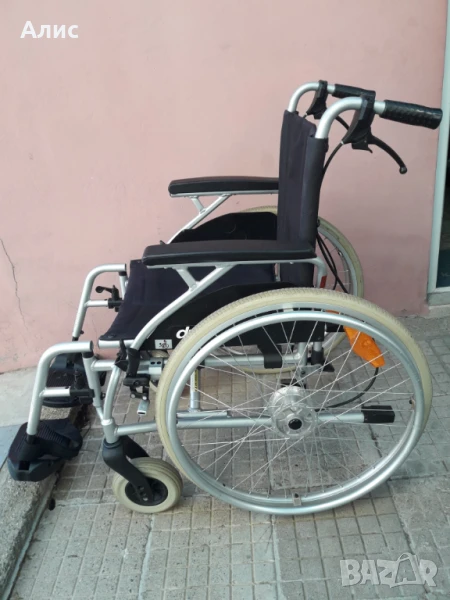 алуминиева инвалидна количка, снимка 1