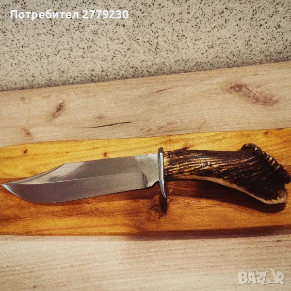 Ловен много масивен нож от колекция , снимка 1