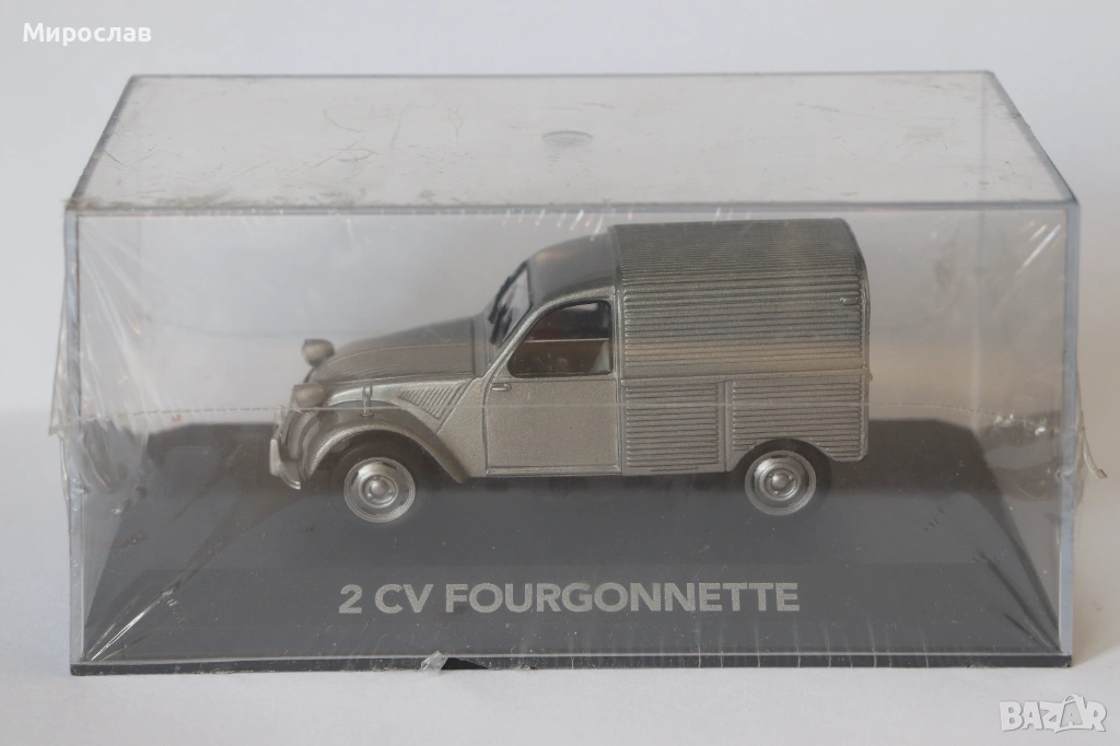 1:43 CITROEN 2 CV FOURGONNETTE КОЛИЧКА ИГРАЧКА МОДЕЛ, снимка 1