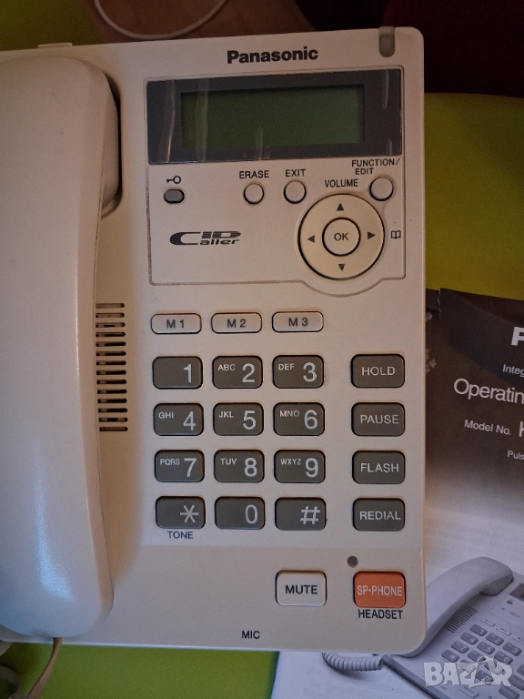 Стационарен телефон 'Panasonic', снимка 1