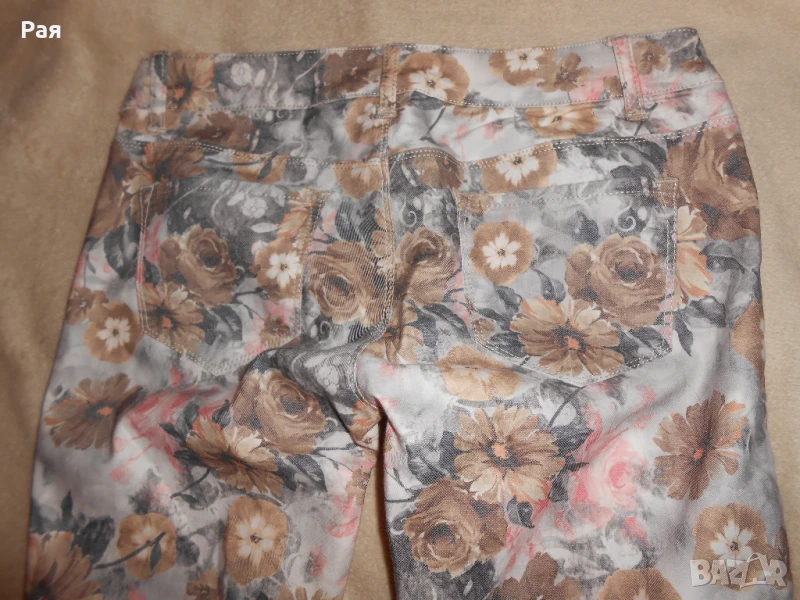 Флорален панталон miss london размер М, снимка 1