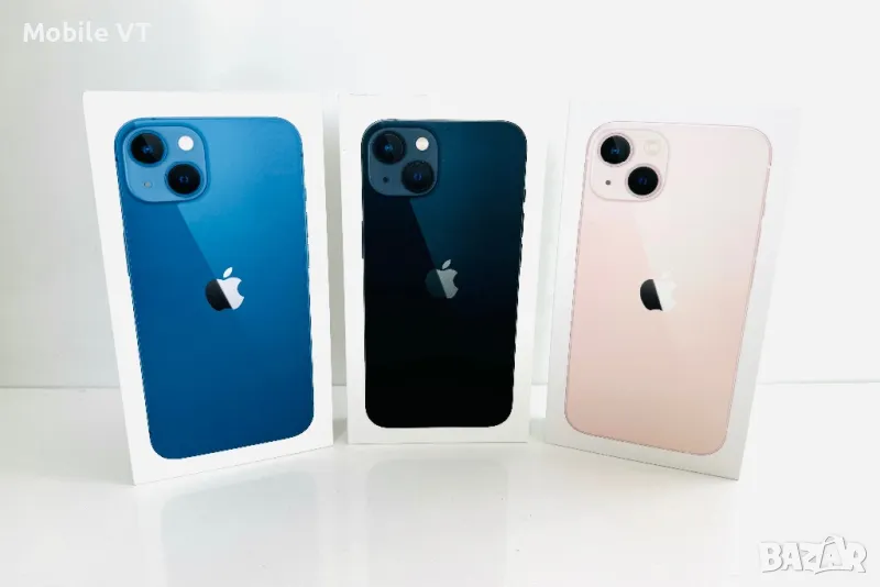 НОВ! iPhone 13 128GB Midnight / Pink / Starlight / Green 2г.Гаранция!, снимка 1