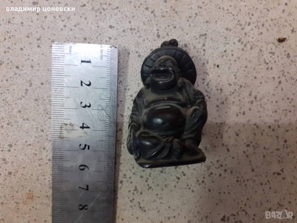 Малка статуетка Буда,фигура от смола, снимка 1
