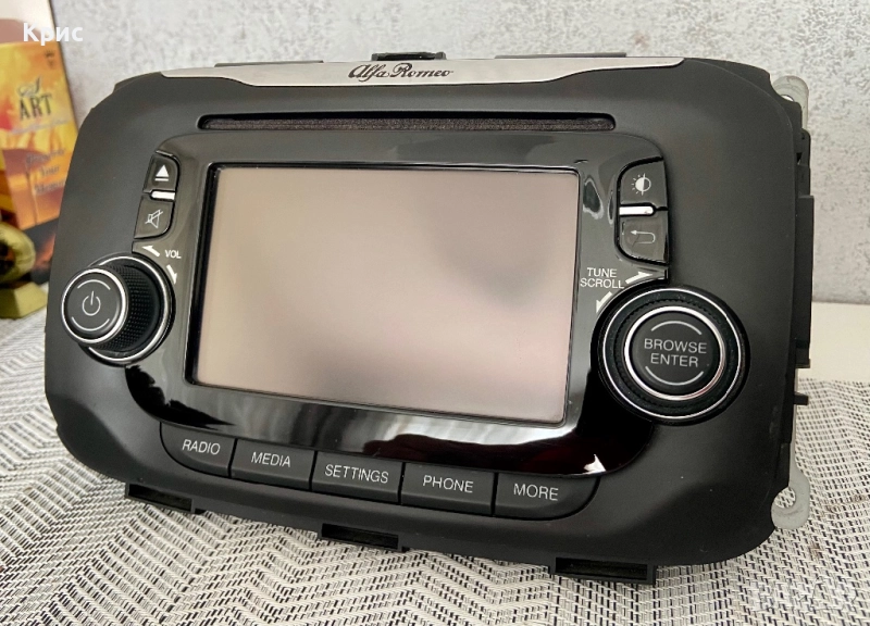 Радио Cd Медия За Alfa Romeo Giulietta FIAT 940, снимка 1