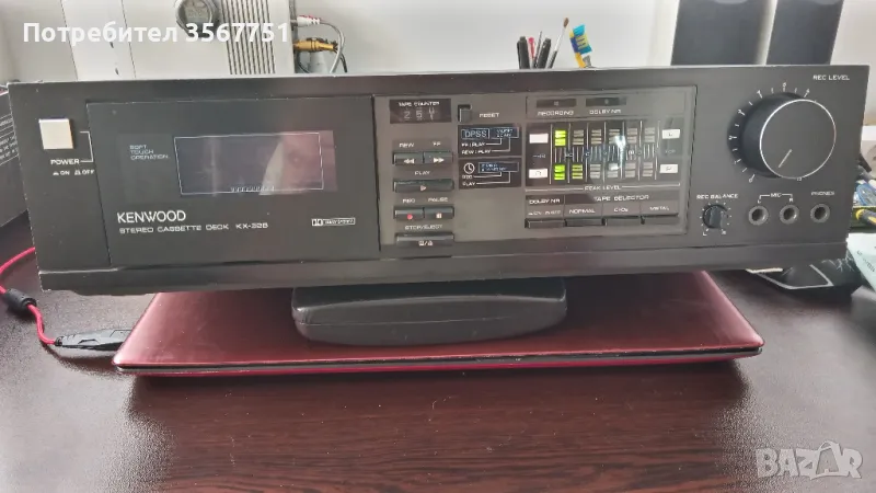 KENWOOD STEREO CASSETTE DECK KX-32B/  , снимка 1