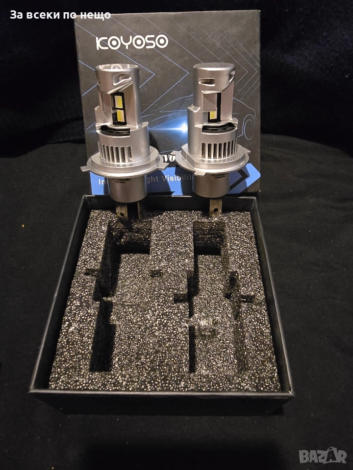 LED крушки H 4 за къси и дълги светлини, снимка 1