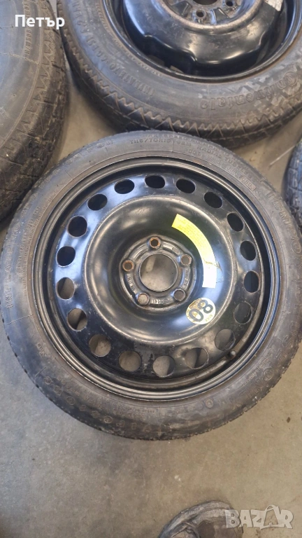 Резервна Гума Патерица за ОПЕЛ  5х110х65.1-16 цола, снимка 1