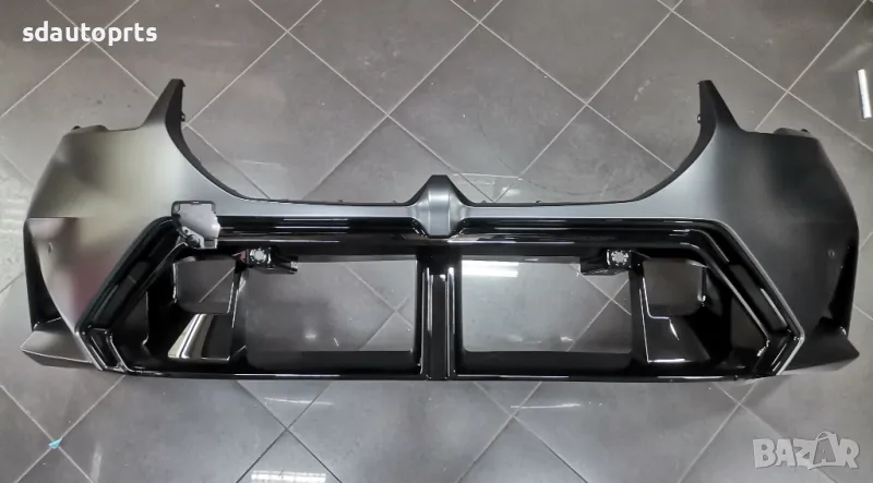 BMW G90 G99 M5 Като Нова Предна Броня Комплект Frozen deep grey, снимка 1