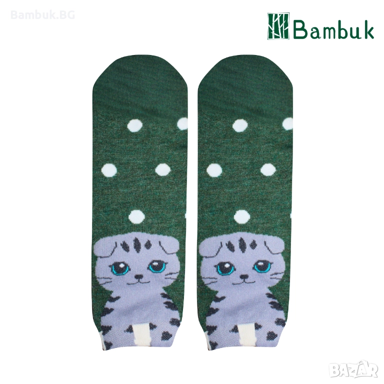  Дамски чорапи за весело настроение “Сладки котенца”, снимка 1