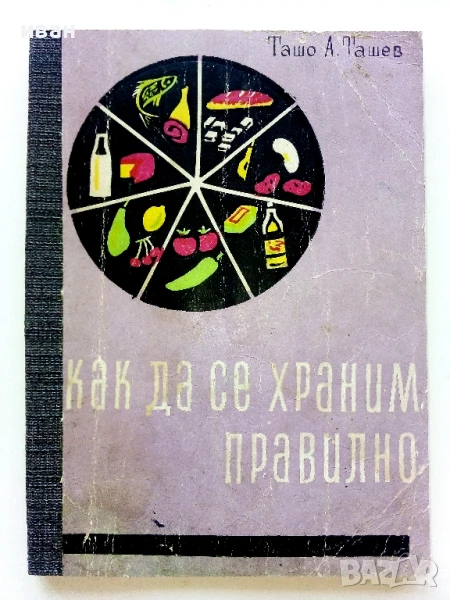 Как да се храним правилно - Ташо Ташев - 1961г., снимка 1