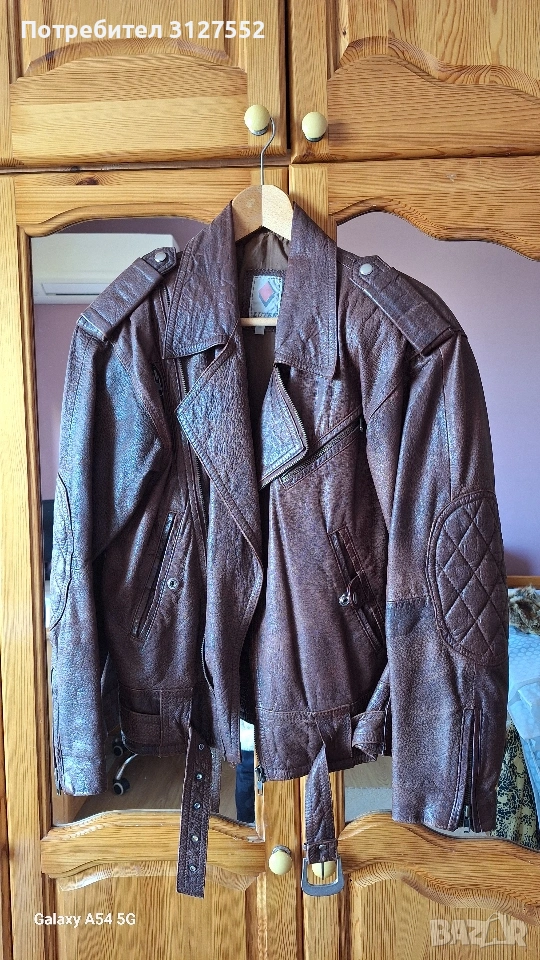 Кожено яке естествена кожа, снимка 1