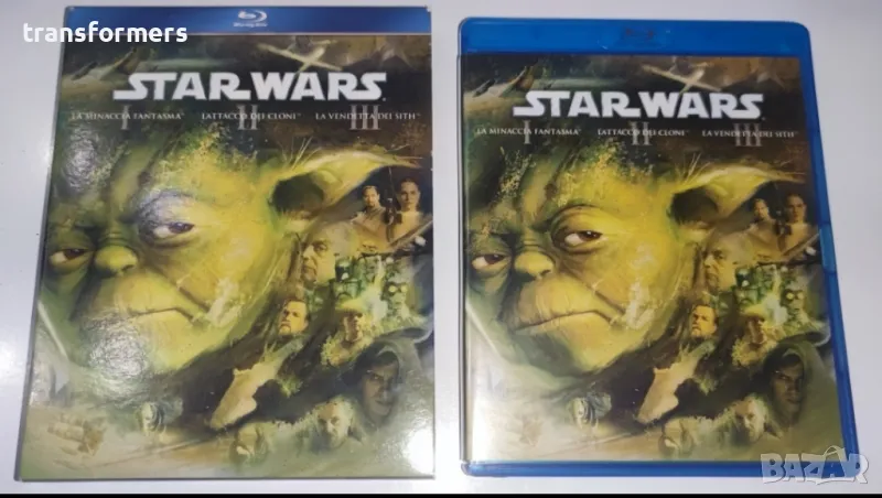 Blu-ray-Star Wars-Trilogy-1,2,3, снимка 1