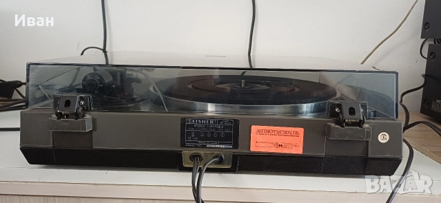 Грамофон FISHER MT-6210, снимка 8 - Грамофони - 53656362