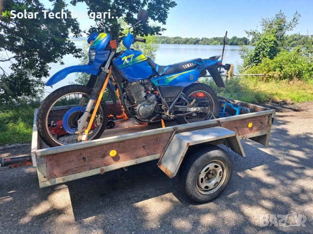 Немско ремарке с регистрация и спирачна система