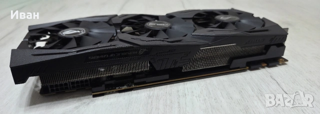 ASUS Rog Strix GTX 1080ti 11GB, снимка 4 - Видеокарти - 53648422