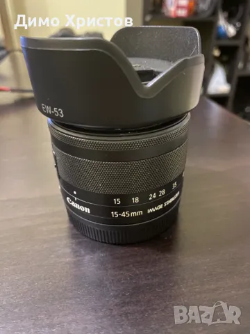 Продавам фотоапарат Canon EOS M100 + 15-45 f/3.5-6.3 IS STM, снимка 6 - Фотоапарати - 47142898