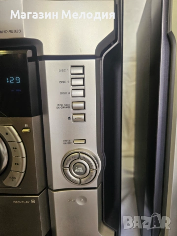 Аудиосистема Sony MHC-RG330 – AUX, CD и Радио (Отличен звук), снимка 12 - Аудиосистеми - 48055329