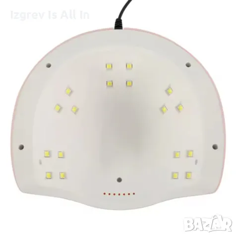 Професионална 54W UV LED лампа за нокти с таймер SUN X4, снимка 6 - Продукти за маникюр - 49198045