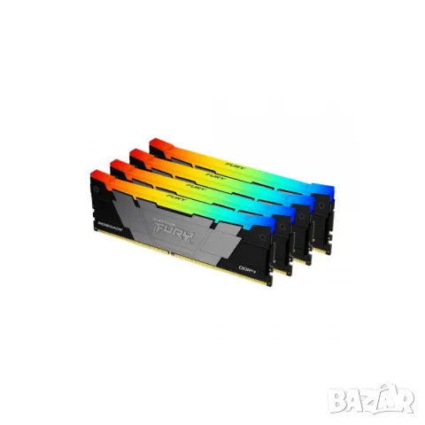 Памет Kingston FURY Renegade RGB 128GB(4x32GB) DDR4 3600MHz CL18 KF436C18RB2AK4/128, снимка 1 - RAM памет - 47859541