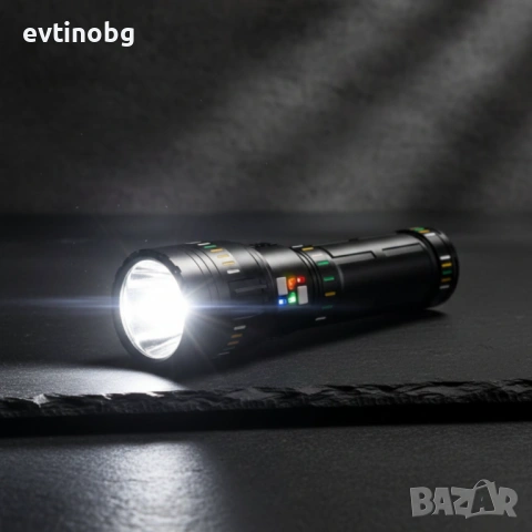 Фенер COBA CB-W518 с LED акумулаторна батерия и обхват 3 км