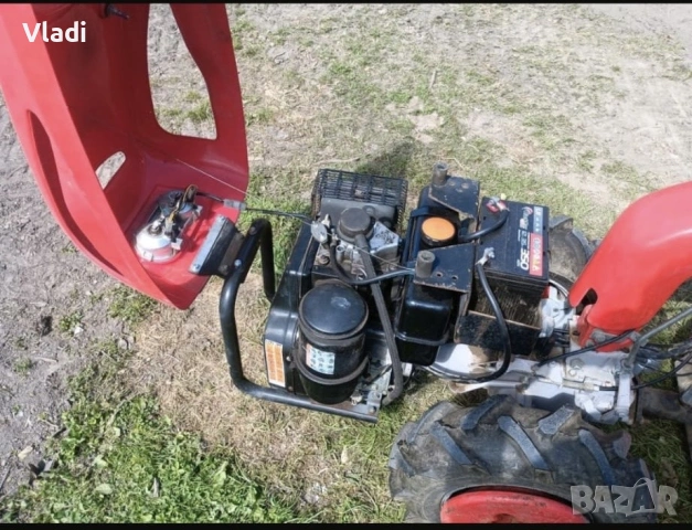 Мотоблок Hercules UE600 с двигател Lombardini 6LD 400, ел. стартер + мулчер, снимка 4 - Селскостопанска техника - 54076105