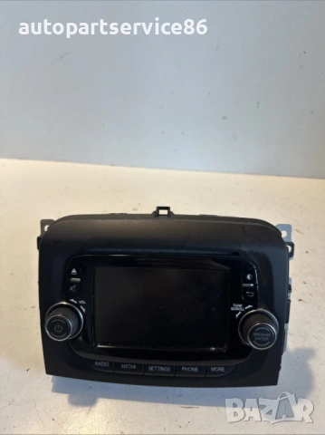 CD радио за Fiat 500L 1.3 MultiJet, 2013 г., оригинално – 07355674420