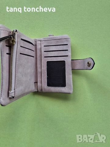 Светло розово меко портмоне, снимка 3 - Портфейли, портмонета - 51467303