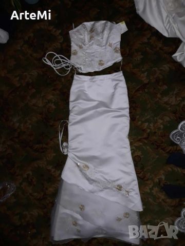 Сватбен комплект , снимка 2 - Сватбени рокли - 45430091