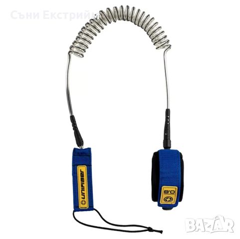 Лиш за SUP, уинг или хавайка Unifiber Coil Leash 8, снимка 1 - Водни спортове - 46519109