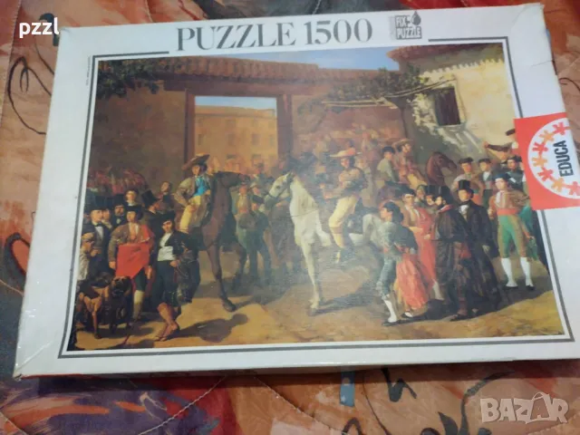 [неналичен] Пъзел "Patio de caballos" M. Castelano 1998г. Educa 1500 части, снимка 1